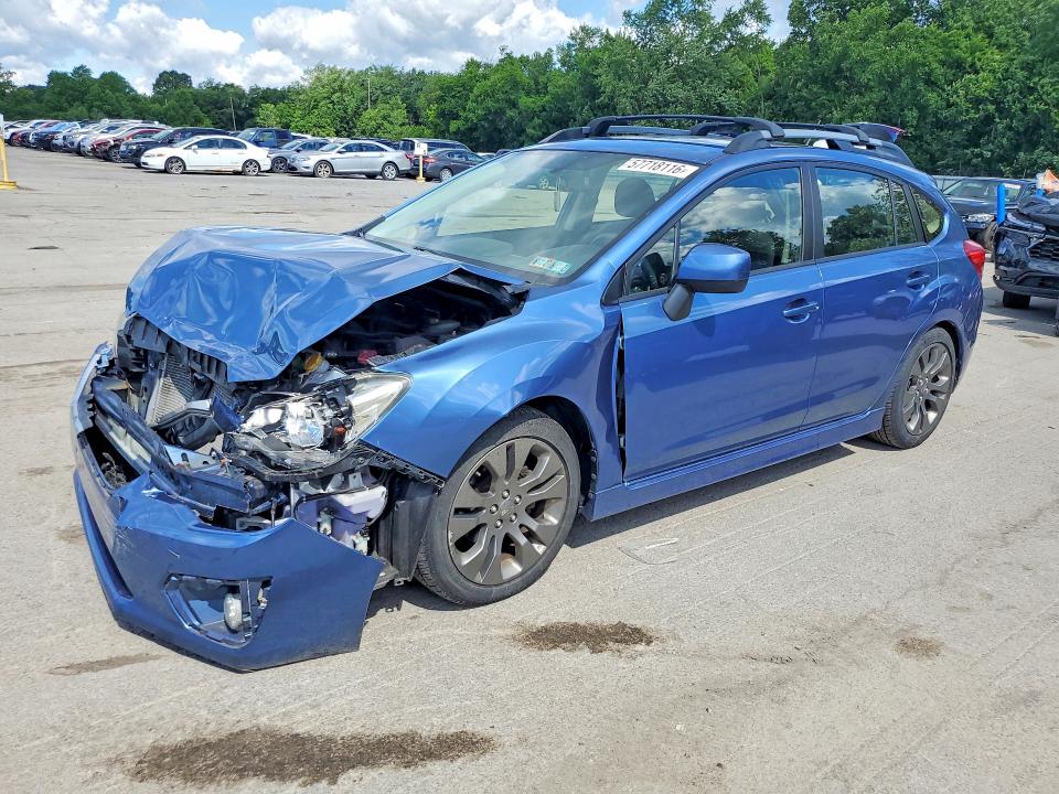 2014 Subaru VIN JF1GPAL69E8270553 COPART salvage auction — FRONT END, Pa - Certificate Of Salvage, sold $1,250 on 2026-07-02 (photo 1)