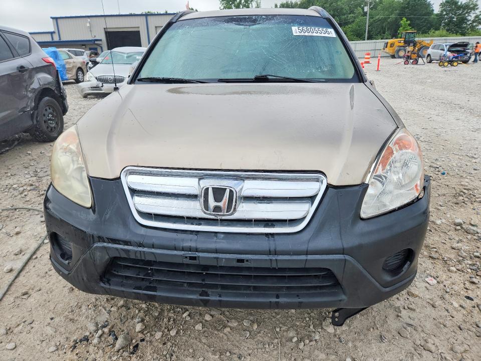 2005 Honda Cr-v VIN SHSRD78865U326384 COPART salvage auction — FRONT END, Mi - Certificate Of Title, sold $1,100 on 2026-07-23 (photo 5)