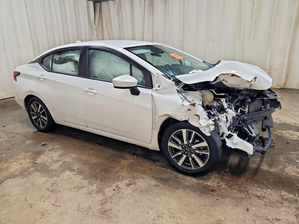 2025 Nissan Versa VIN 3N1CN8EV2SL833986 COPART salvage auction — FRONT END, La - Cert Of Title-Salvage, sold $1,600 on 2026-07-09 (photo 4)