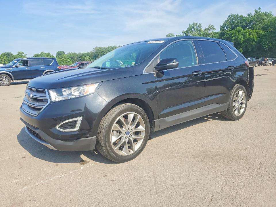 2015 Ford Edge VIN 2FMPK4K94FBB32970 COPART salvage auction — REAR END, Pa - Certificate Of Salvage, sold $3,300 on 2026-07-02 (photo 1)