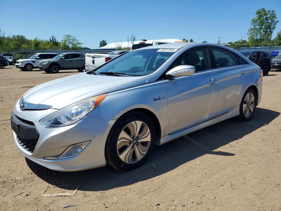 2013 Hyundai Sonata VIN KMHEC4A48DA098258 COPART salvage auction — FRONT END, Oh - Cert Of Title-Salvage, sold $1,000 on 2026-07-02 (photo 1)