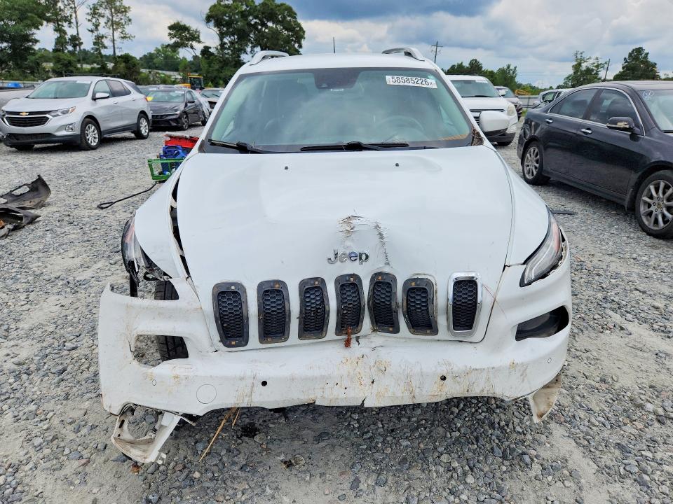 2014 Jeep Cherokee VIN 1C4PJLDS3EW115236 COPART salvage auction — FRONT END, Ga - Certificate Of Title, sold $375 on 2026-07-09 (photo 5)