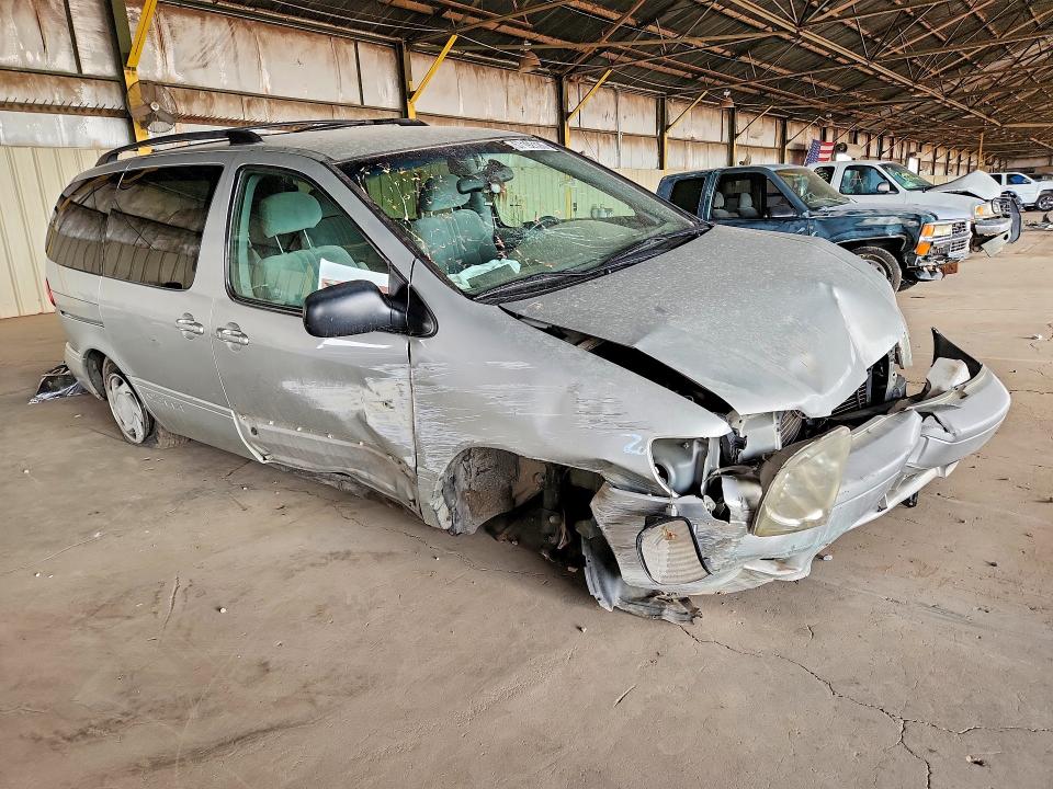 2003 Toyota Sienna VIN 4T3ZF13C83U520514 COPART salvage auction — FRONT END, Az - Certificate Of Title, sold $475 on 2026-08-03 (photo 4)