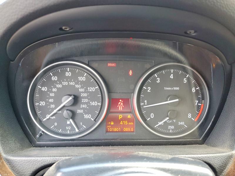 2013 BMW 3er VIN WBADW3C50DJ525792 COPART salvage auction — REAR END, GA - CERT OF TITLE-SALVAGE, sold $1,350 on 2026-07-27 (photo 9)