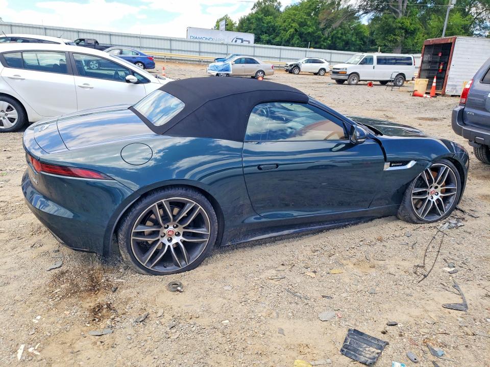 2020 Jaguar F-type VIN SAJD85FV4LCK67396 COPART salvage auction — FRONT END, FL - CERT OF TITLE SLVG REBUILDABLE, sold $12,200 on 2026-07-24 (photo 3)