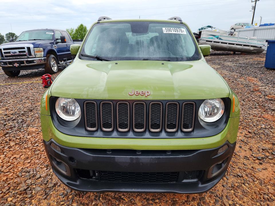 2016 Jeep VIN ZACCJBBT6GPC66009 COPART salvage auction — MINOR DENT/SCRATCHES, Mo - Certificate Of Title, sold $1,800 on 2026-07-13 (photo 5)