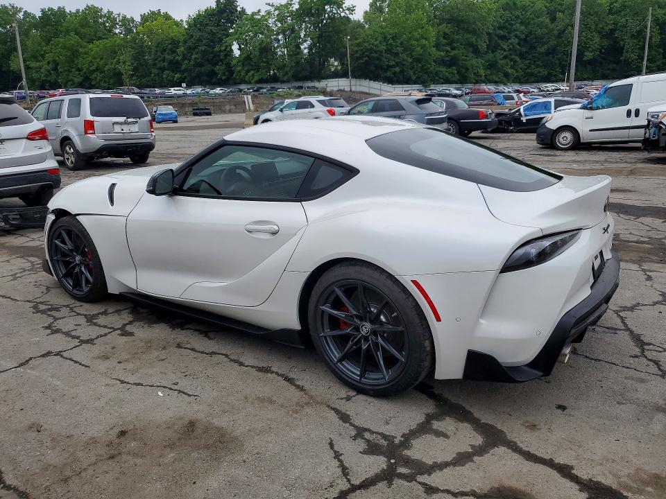 2026 Toyota Supra VIN WZ1DB0G05TW074003 COPART salvage auction — FRONT END, Md - Cert Of Salvage > 75% Damage, sold $28,250 on 2026-07-23 (photo 2)