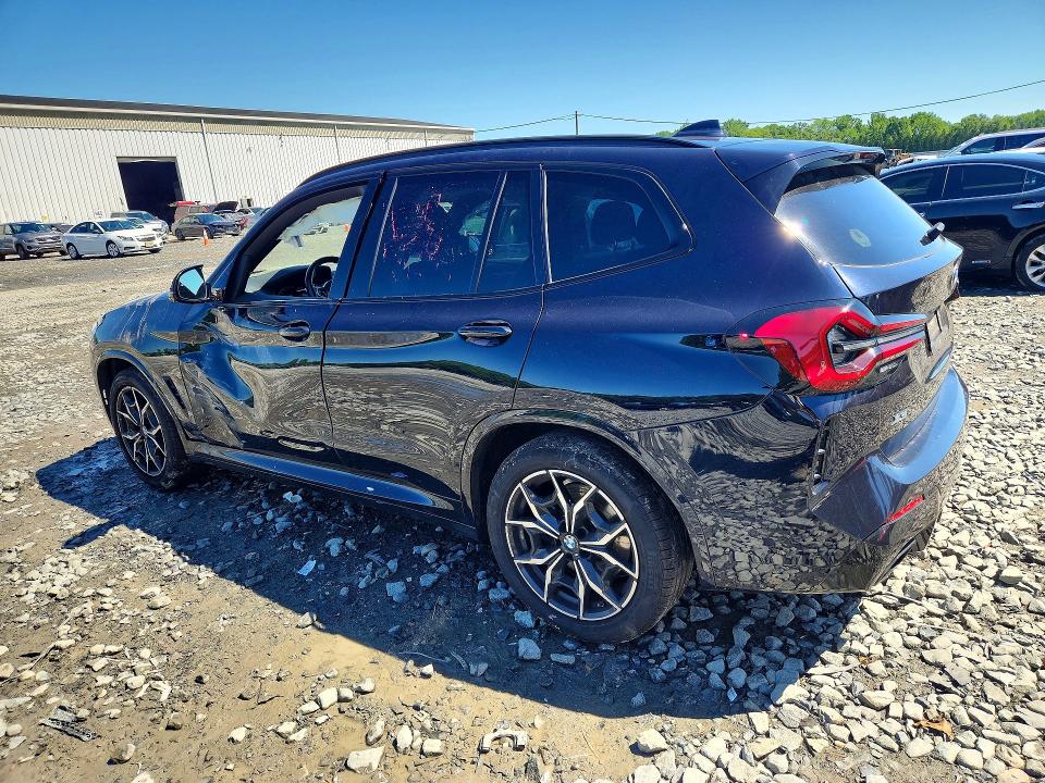 2022 BMW X3 VIN 5UX83DP09N9L10320 COPART salvage auction — SIDE, Nj - Cert Of Title-Salvage, sold $23,900 on 2026-07-27 (photo 2)