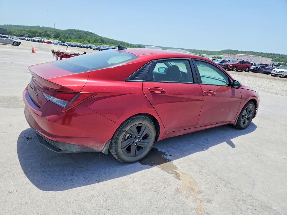 2023 Hyundai Elantra VIN KMHLM4AG7PU606141 COPART salvage auction — WATER/FLOOD, Ok - Cert Of Title-Salvage Flood, sold $3,750 on 2026-07-24 (photo 3)