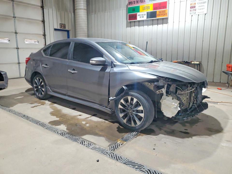 2017 Nissan Sentra VIN 3N1CB7AP1HY213099 COPART salvage auction — FRONT END, Pa - Certificate Of Salvage, sold $1,200 on 2026-07-02 (photo 4)