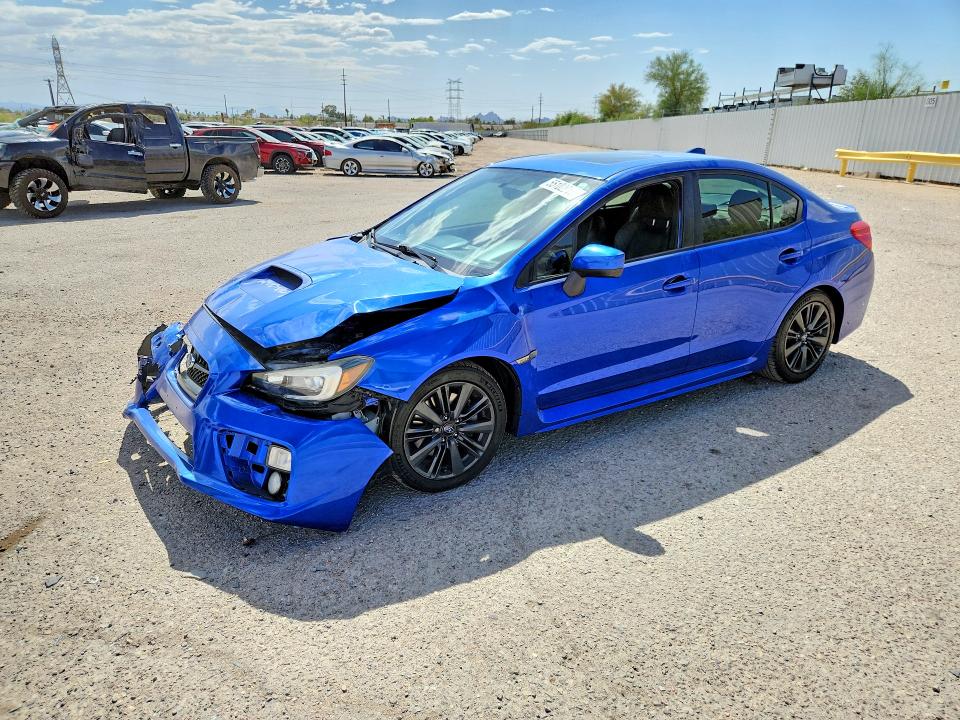 2015 Subaru Wrx VIN JF1VA1G60F8807895 COPART salvage auction — FRONT END, Az - Cert Of Title - Salvage, sold $3,250 on 2026-07-24 (photo 1)