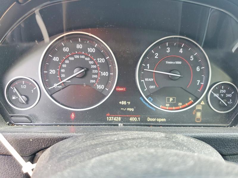 2016 BMW 3er VIN WBA3X9C57GD869957 COPART salvage auction — FRONT END, Ma - Cert Of Title-Reconstrctd Coll, sold $2,000 on 2026-07-08 (photo 9)