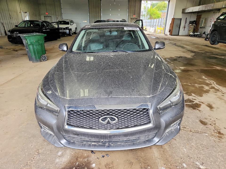2015 Infiniti VIN JN1BV7ARXFM419607 COPART salvage auction — MINOR DENT/SCRATCHES, Wi - Certificate Of Title, sold $2,700 on 2026-07-06 (photo 5)
