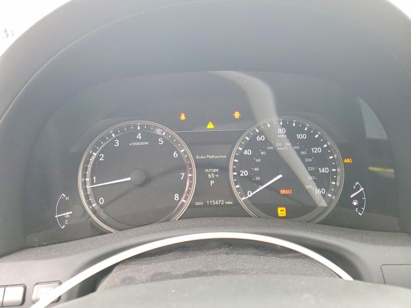 2013 Lexus Gs VIN JTHCE1BL7D5006199 COPART salvage auction — FRONT END, WA - BILL OF SALE, sold $4,750 on 2026-07-27 (photo 9)