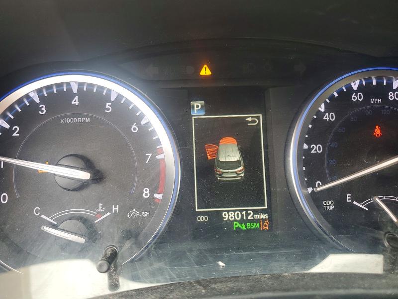 2017 Toyota Highlander VIN 5TDDZRFH6HS465545 COPART salvage auction — FRONT END, Ks - Cert Of Title-Salvage, sold $550 on 2026-07-30 (photo 9)