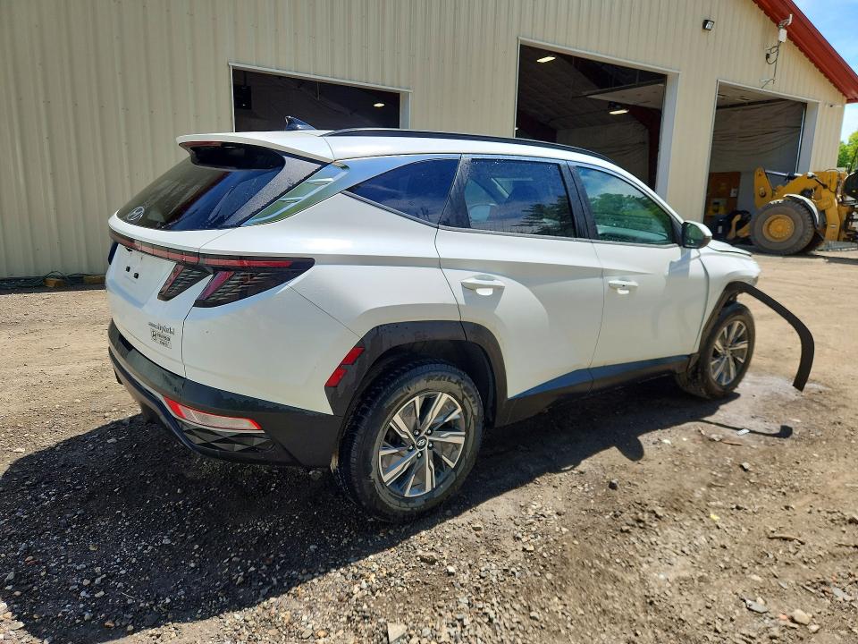 2022 Hyundai Tucson VIN KM8JBCA15NU016777 COPART salvage auction — FRONT END, VT - CERT OF TITLE-SALVAGE VEHICLE, sold $6,200 on 2026-07-20 (photo 3)