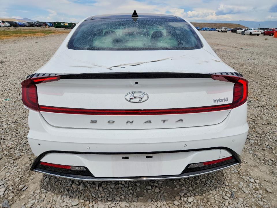 2023 Hyundai Sonata VIN KMHL54JJ3PA080150 COPART salvage auction — REAR END, Ut - Salvage Certificate, sold $3,100 on 2026-07-24 (photo 6)