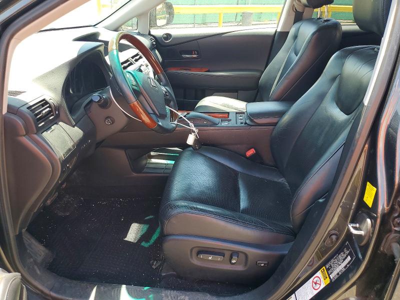 2010 Lexus Rx 450h VIN JTJBC1BA4A2400948 COPART salvage auction — FRONT END, Co - Public - Salvage Title, sold $3,400 on 2026-07-07 (photo 7)