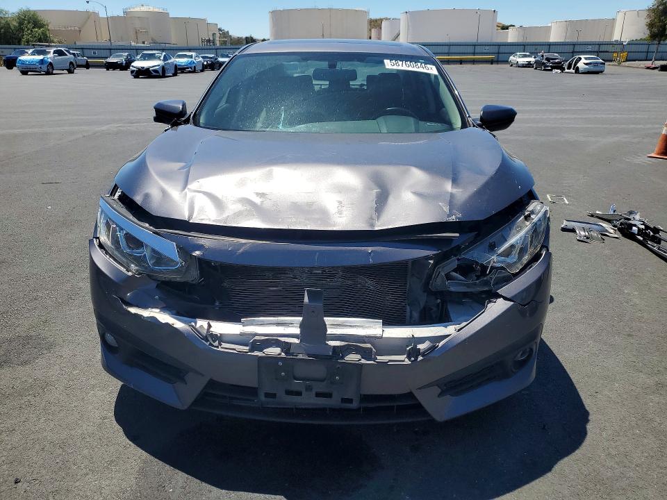 2018 Honda Civic VIN JHMFC1F7XJX008478 COPART salvage auction — FRONT END, CA - SALVAGE CERTIFICATE, sold $3,950 on 2026-07-15 (photo 5)