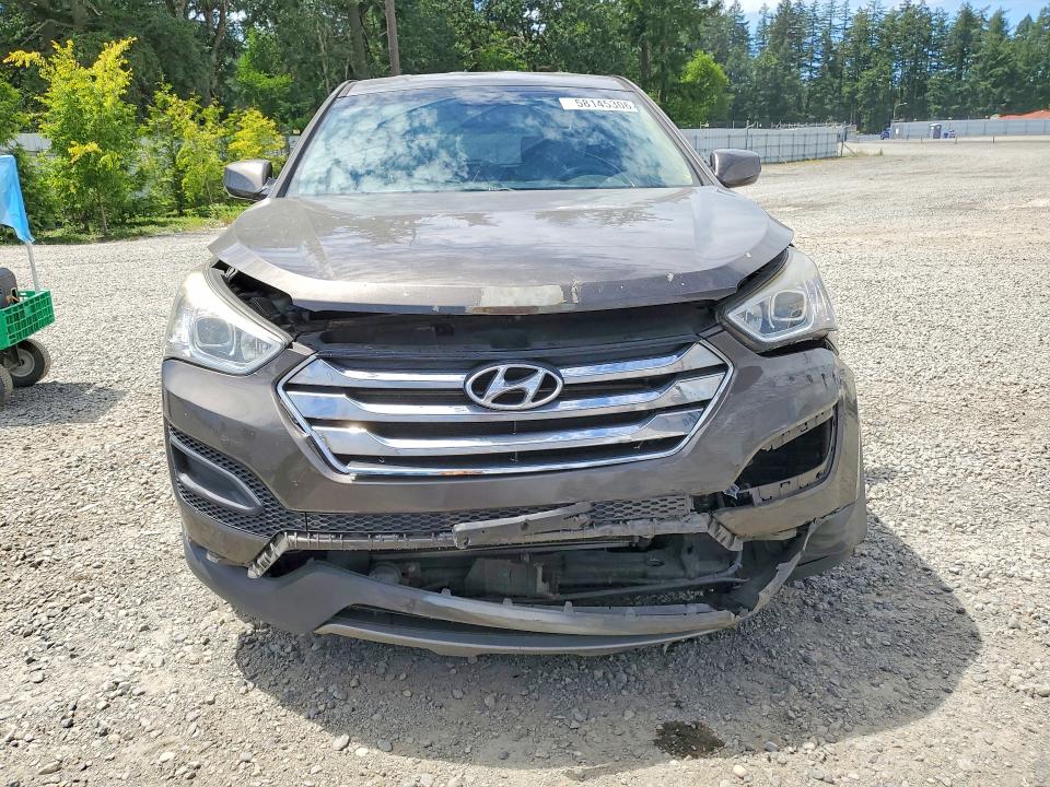 2014 Hyundai Santa fe VIN 5XYZTDLB0EG153093 COPART salvage auction — FRONT END, Wa - Bill Of Sale, sold $1,400 on 2026-07-10 (photo 5)