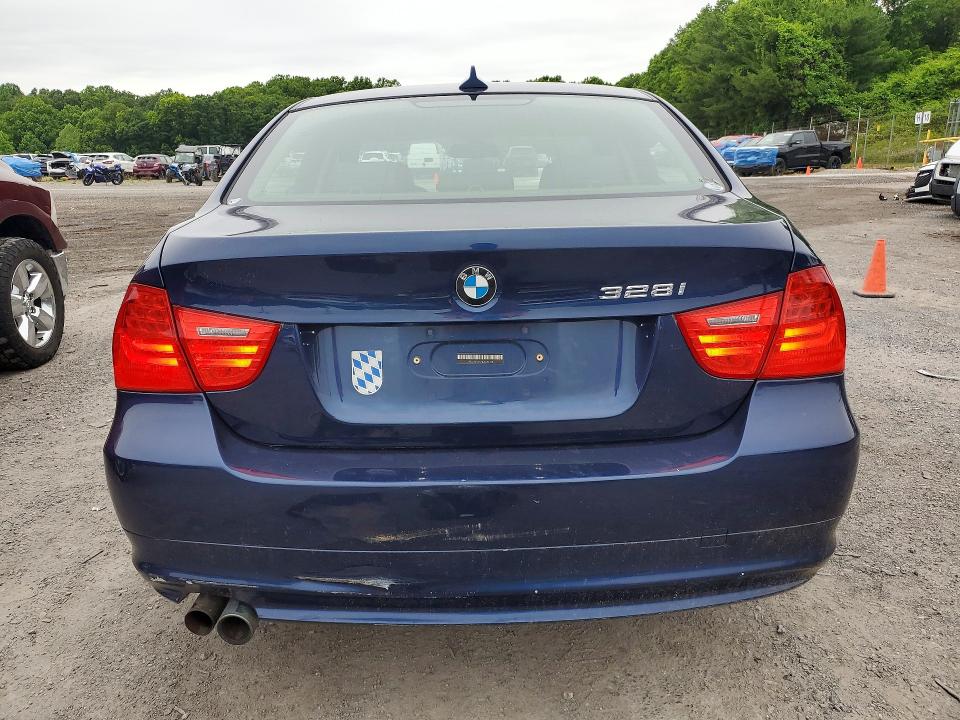 2011 BMW 3 series VIN WBAPK5C57BA656378 COPART salvage auction — FRONT END, PA - CERTIFICATE OF SALVAGE, sold $800 on 2026-07-02 (photo 6)