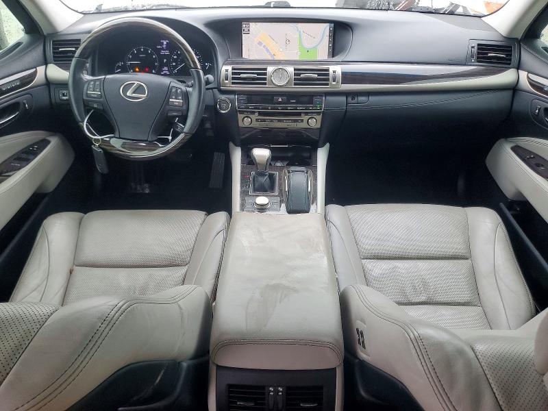 2016 Lexus Ls VIN JTHBL5EF9G5142899 COPART salvage auction — REAR END, Tx - Salvage Vehicle Title, sold $8,100 on 2026-07-21 (photo 8)
