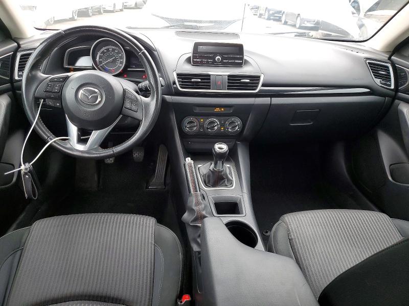 2014 Mazda 3 VIN JM1BM1V77E1214106 COPART salvage auction — REAR END, Ca - Salvage Certificate, sold $1,750 on 2026-07-24 (photo 8)