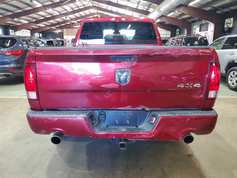 2013 Ram 1500 VIN 1C6RR7FT8DS542892 COPART salvage auction — REAR END, Vt - Certificate Of Title (P), sold $2,950 on 2026-07-10 (photo 6)