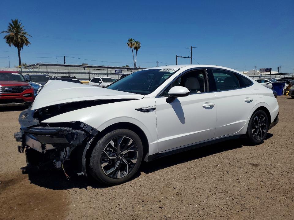 2024 Hyundai Sonata VIN KMHL64JA4RA368694 COPART salvage auction — FRONT END, Az - Cert Of Title- Non Repair, sold $5,700 on 2026-07-08 (photo 1)