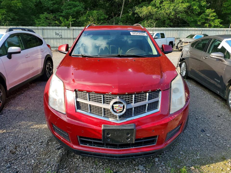 2010 Cadillac Srx VIN 3GYFNDEY3AS643819 COPART salvage auction — ENGINE BURN, PA - CERTIFICATE OF SALVAGE, sold $475 on 2026-07-23 (photo 5)