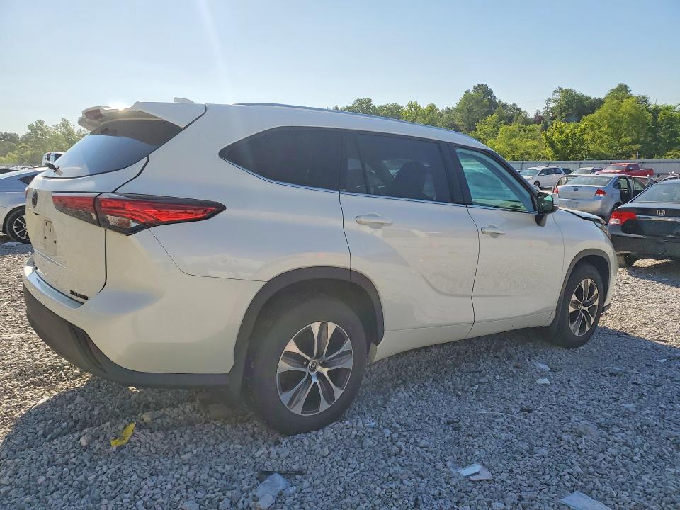 2021 Toyota VIN 5TDHZRBH0MS552567 COPART salvage auction — FRONT END, Ky - Cert Of Title-Salvage, sold $8,700 on 2026-07-24 (photo 3)