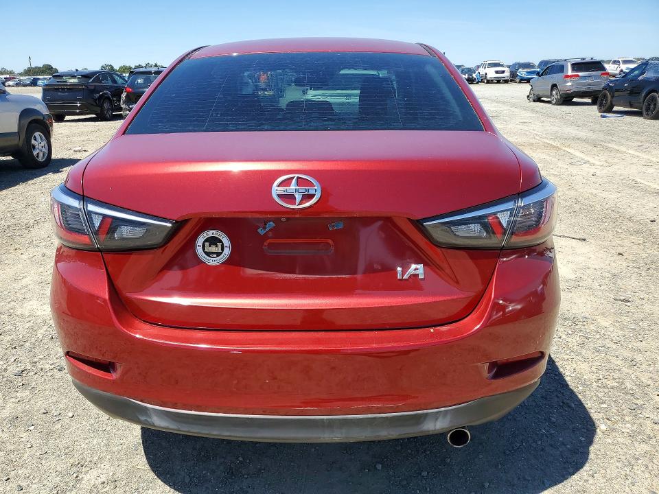 2016 Scion Ia VIN 3MYDLBZV9GY101820 COPART salvage auction — FRONT END, Ca - Salvage Certificate, sold $1,900 on 2026-07-07 (photo 6)