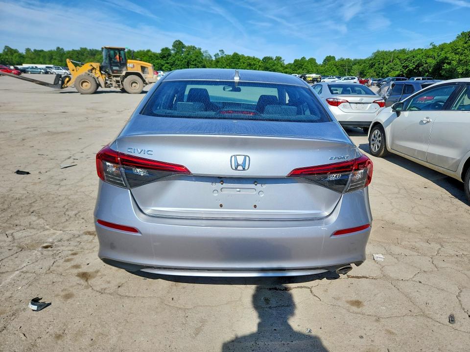 2023 Honda Civic VIN 2HGFE2F59PH541405 COPART salvage auction — FRONT END, Pa - Certificate Of Salvage, sold $5,400 on 2026-07-02 (photo 6)
