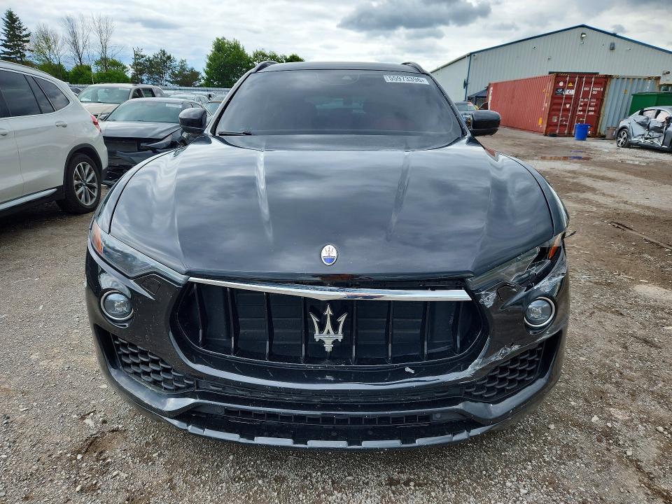 2018 Maserati Levante VIN ZN661YUS8JX290187 COPART salvage auction — FRONT END, On - Permit No Brand - Unfit, sold $6,300 on 2026-07-09 (photo 5)