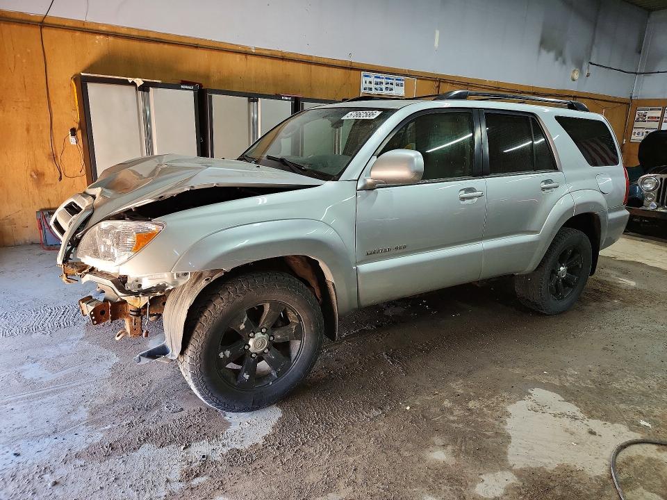 2007 Toyota 4runner VIN JTEBU17R270115793 COPART salvage auction — FRONT END, Mi - Certificate Of Title, sold $3,050 on 2026-07-15 (photo 1)
