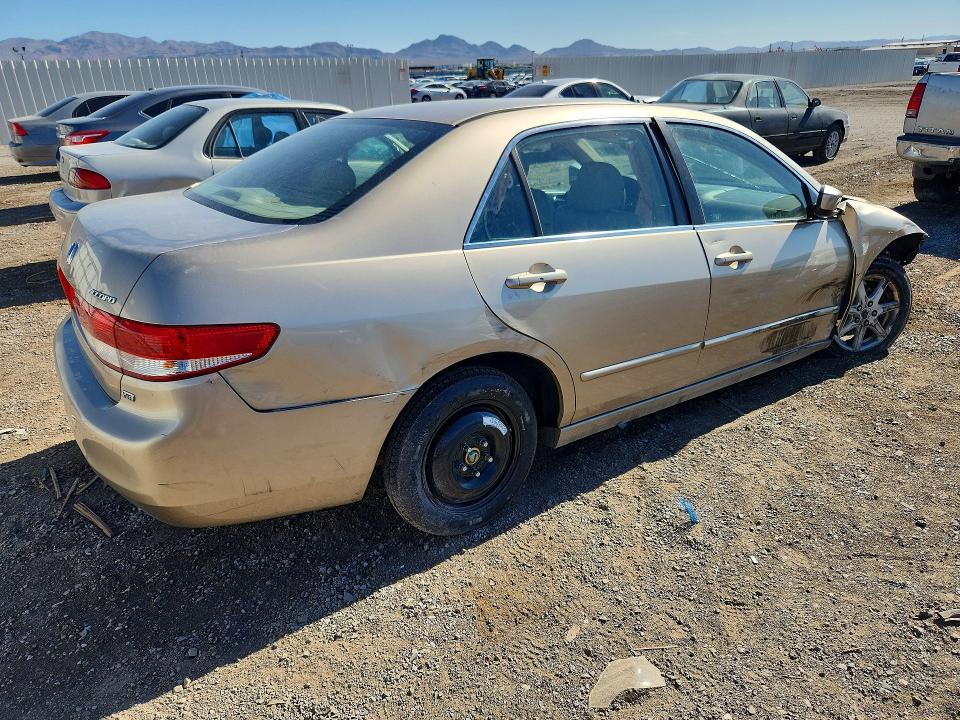 2003 Honda Accord VIN 1HGCM665X3A026774 COPART salvage auction — FRONT END, NV - SALVAGE TITLE, sold $125 on 2026-07-09 (photo 3)
