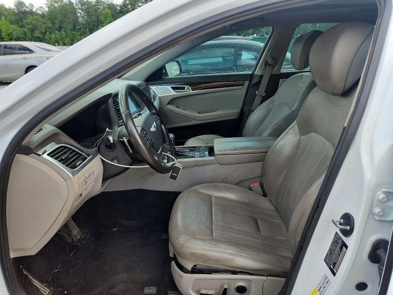 2018 Genesis G80 VIN KMHGN4JE8JU227623 COPART salvage auction — NORMAL WEAR, Tx - Certificate Of Title, sold $4,600 on 2026-07-14 (photo 7)