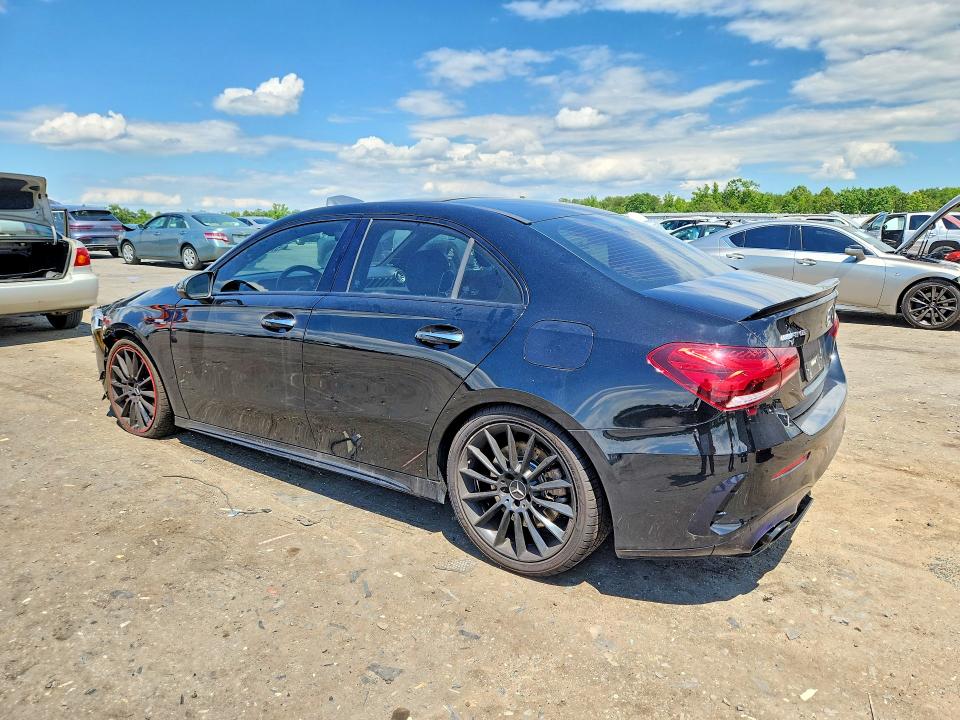 2021 Mercedes-benz A-klasse amg VIN W1K3G5BB3MJ266607 COPART salvage auction — FRONT END, VA - CERT OF TITLE - SALVAGE, sold $8,500 on 2026-07-08 (photo 2)