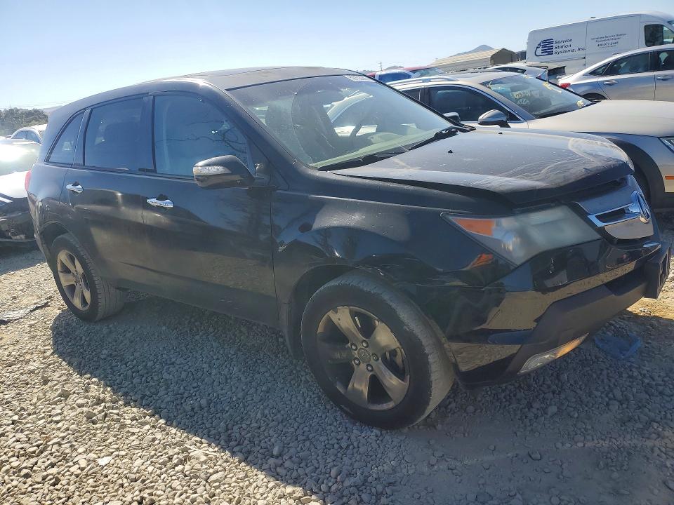 2009 Acura Mdx VIN 2HNYD28869H512927 COPART salvage auction — MINOR DENT/SCRATCHES, Ca - Dis/Dlr/Exp Only Clean Title, sold $525 on 2026-07-09 (photo 4)