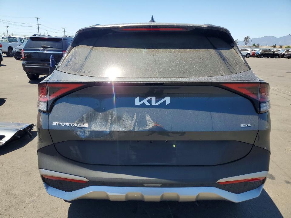 2024 Kia Sportage VIN KNDPVCDG1R7120001 COPART salvage auction — FRONT END, Ca - Salvage Certificate, sold $300 on 2026-07-27 (photo 6)