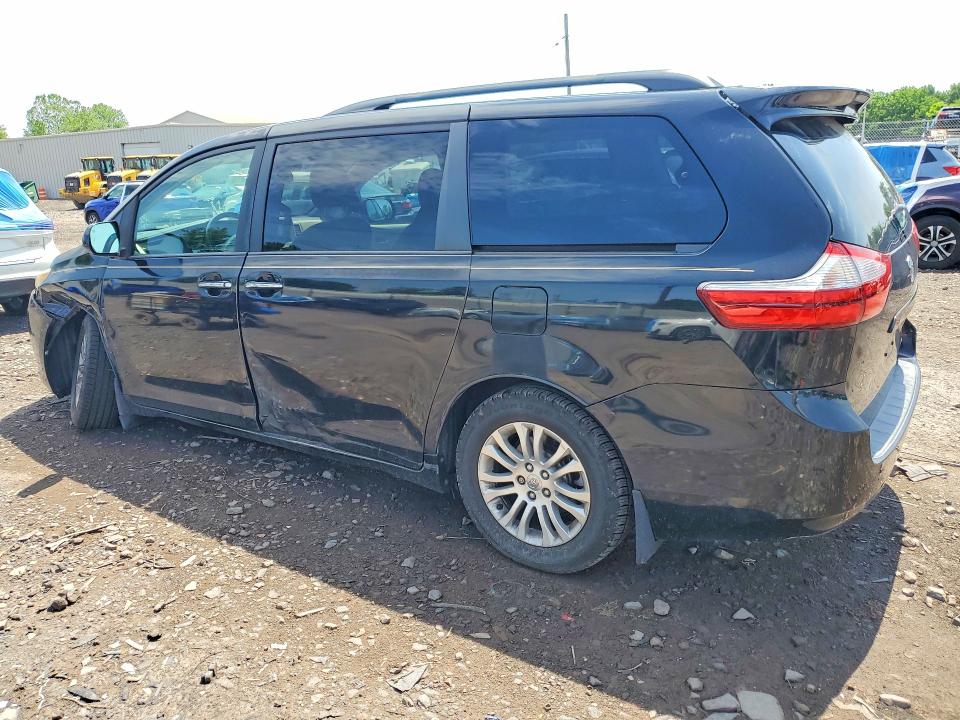 2015 Toyota VIN 5TDYK3DC8FS604307 COPART salvage auction — FRONT END, Pa - Certificate Of Salvage, sold $6,000 on 2026-07-22 (photo 2)