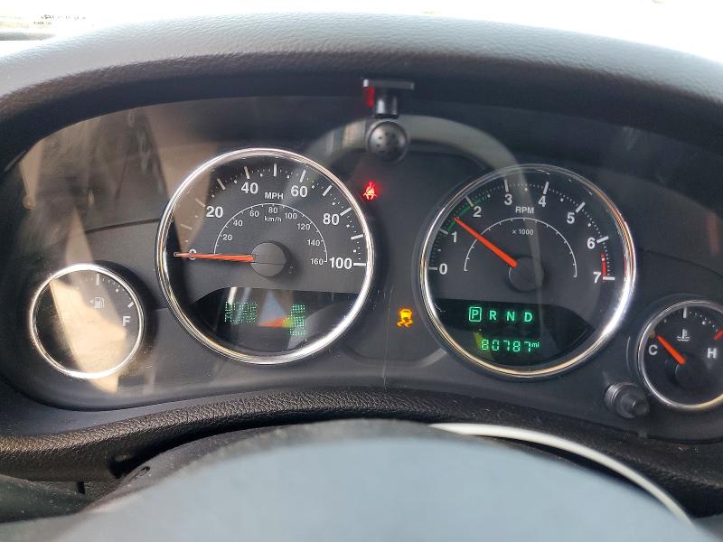 2017 Jeep Wrangler unlimited VIN 1C4BJWDG9HL549514 COPART salvage auction — REAR END, Ca - Salvage Certificate, sold $7,800 on 2026-07-30 (photo 9)