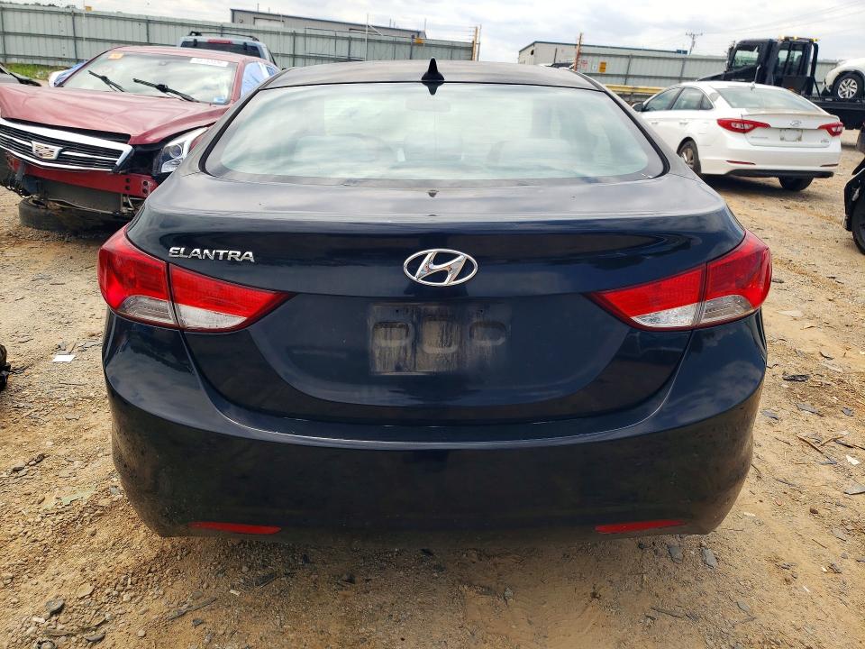 2013 Hyundai Elantra VIN KMHDH4AE2DU656481 COPART salvage auction — FRONT END, Va - Cert Of Title - Salvage, sold $325 on 2026-07-24 (photo 6)