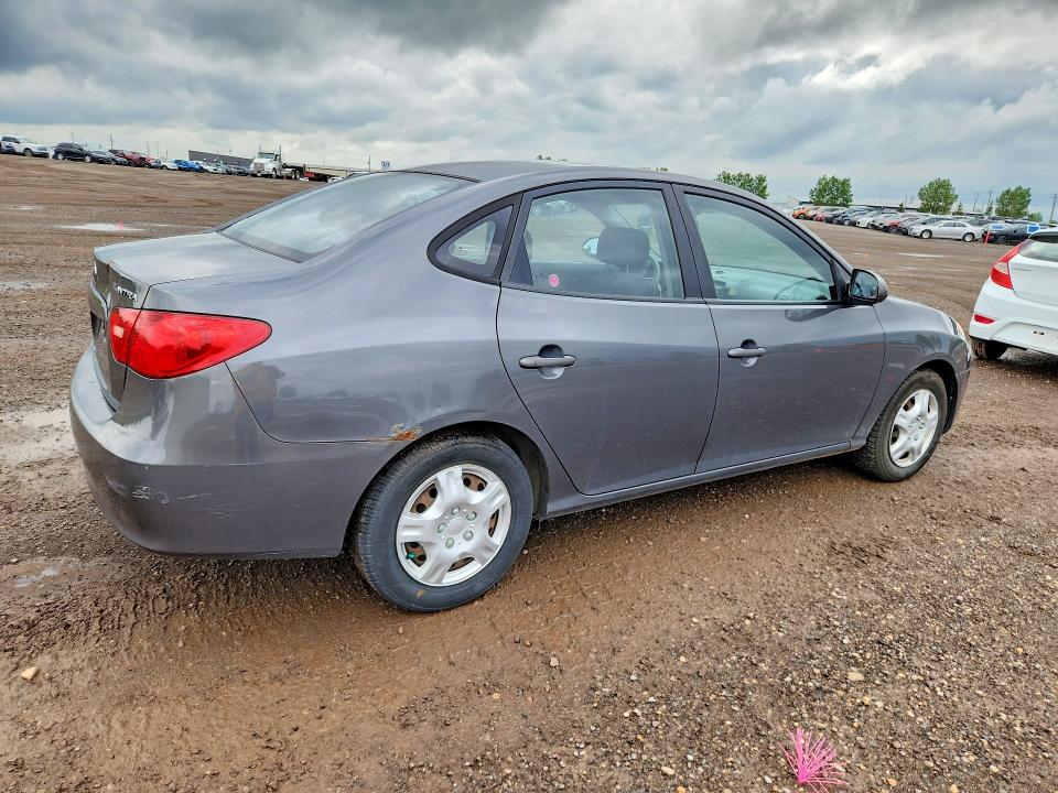 2007 Hyundai Elantra VIN KMHDU45D87U205637 COPART salvage auction — REAR END, AB - BOS - SALVAGE, sold $225 on 2026-07-14 (photo 3)