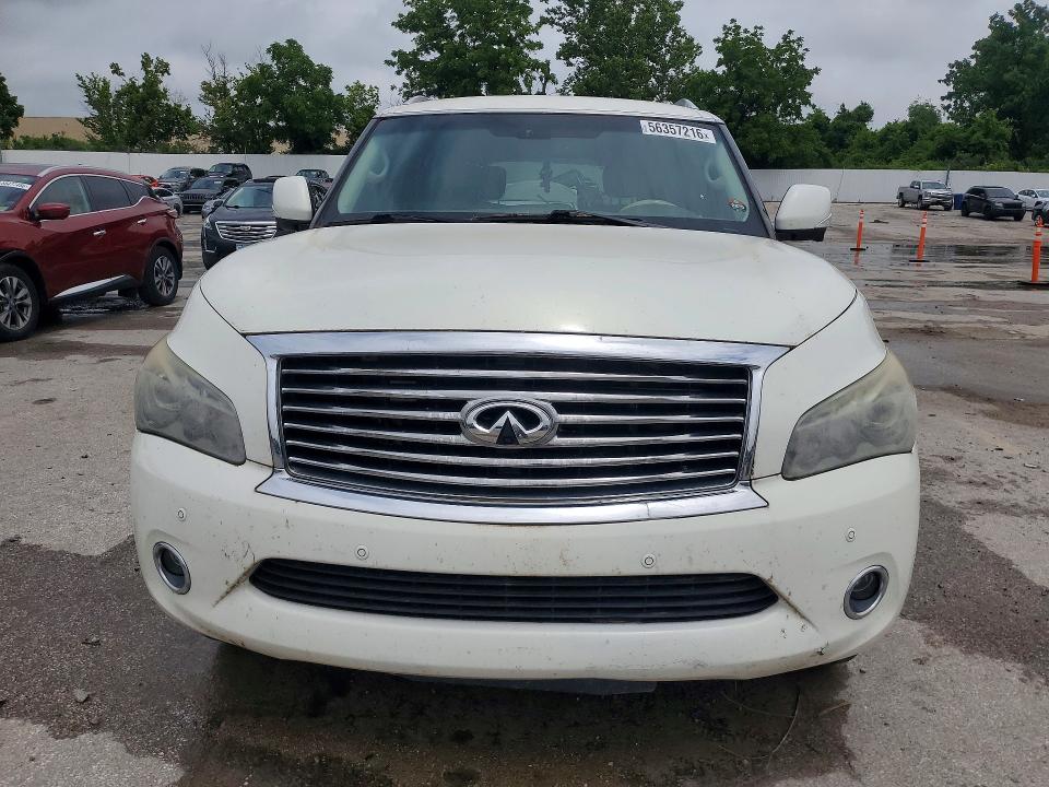 2014 Infiniti Qx80 VIN JN8AZ2NE5E9064486 COPART salvage auction — REAR END, MO - DUPLICATE TITLE, sold $2,800 on 2026-07-17 (photo 5)