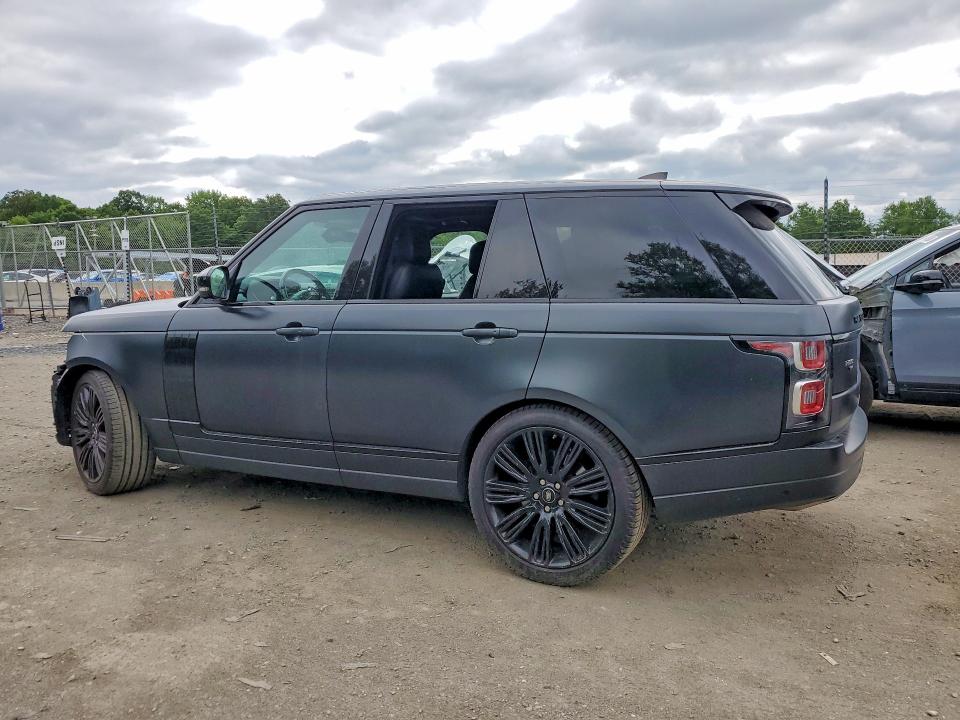 2021 Land rover RANGE ROVER VIN SALGS2RU9MA434498 COPART salvage auction — FRONT END, Salvage Title, sold $15,200 on 2026-08-20 (photo 2)