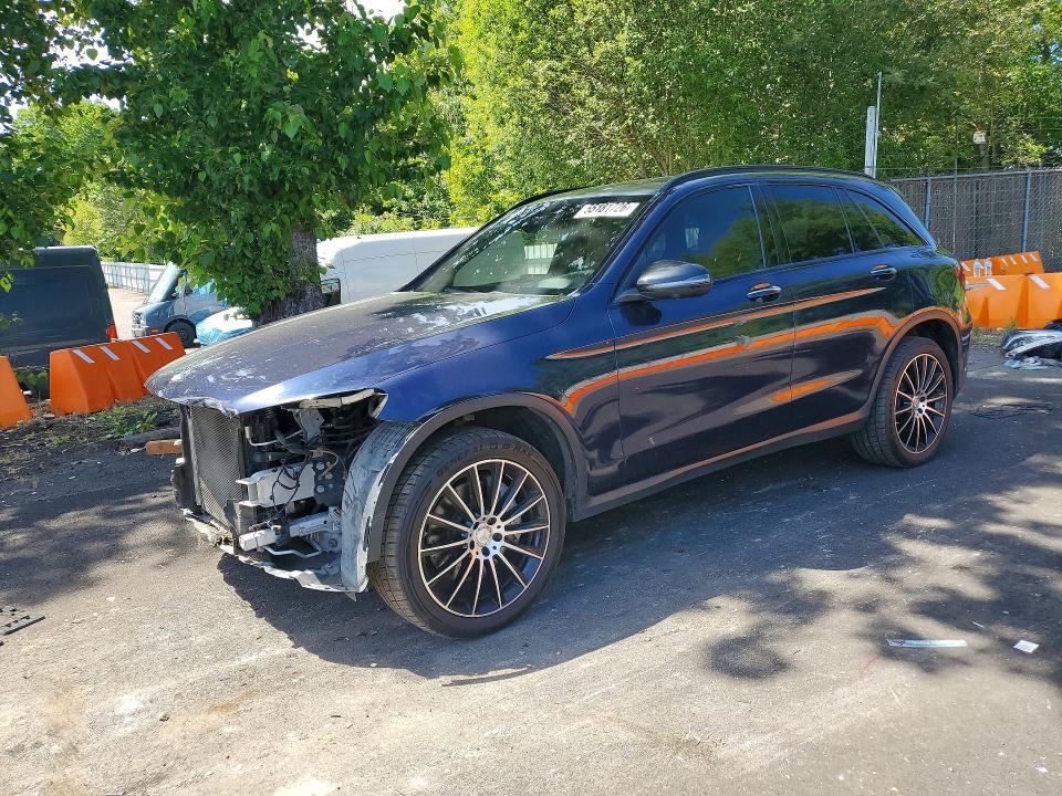 2017 Mercedes-benz VIN WDC0G4KB9HF160530 COPART salvage auction — FRONT END, Or - Salvage Title Certificate, sold $8,500 on 2026-07-20 (photo 1)