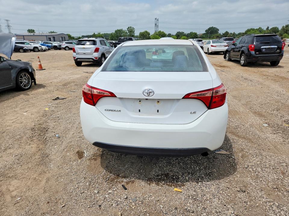 2019 Toyota Corolla VIN 5YFBURHE1KP885965 COPART salvage auction — HAIL, Il - Salvage Certificate, sold $3,800 on 2026-07-28 (photo 6)