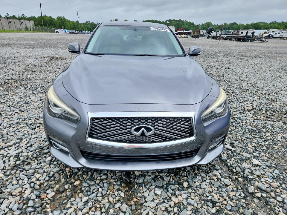2015 Infiniti VIN JN1BV7AP2FM354380 COPART salvage auction — REAR END, Ga - Cert Of Title-Salvage, sold $1,150 on 2026-07-28 (photo 5)