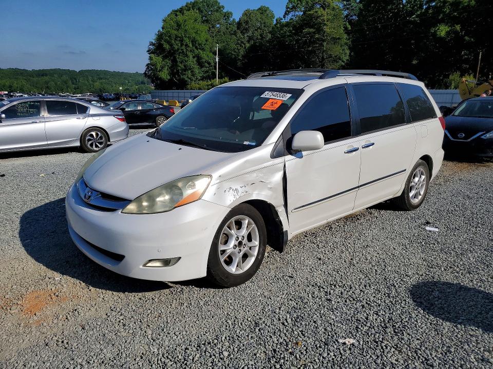 2006 Toyota Sienna VIN 5TDZA22C86S535803 COPART salvage auction — SIDE, Nc - Salvage Certificate Of Title, sold $175 on 2026-07-09 (photo 1)